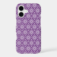 Japanese Yukata Jinbei Asanoha Pattern ayame