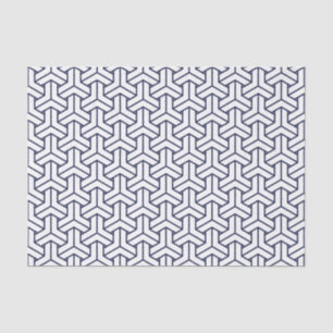 Japanese Yukata Jinbei Bishamon Navy pattern Tissue Paper