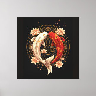 Japanese Zen Feng Shui Art Canvas Print