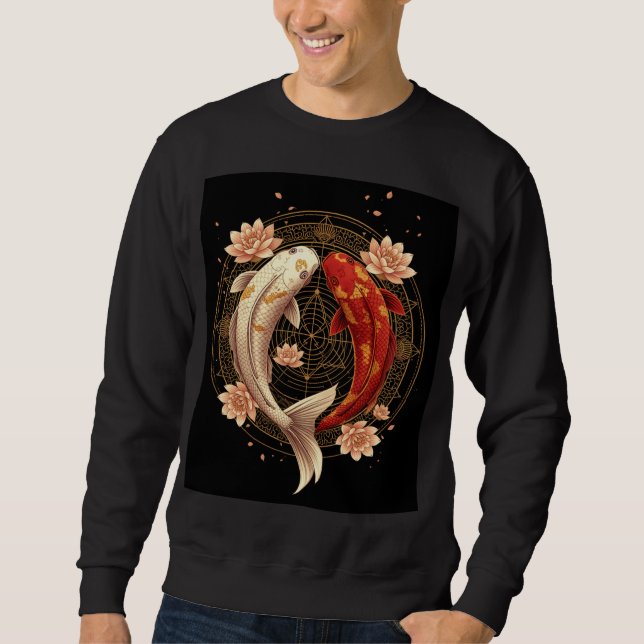 Japanese Zen Feng Shui Art Sweatshirt (Front)
