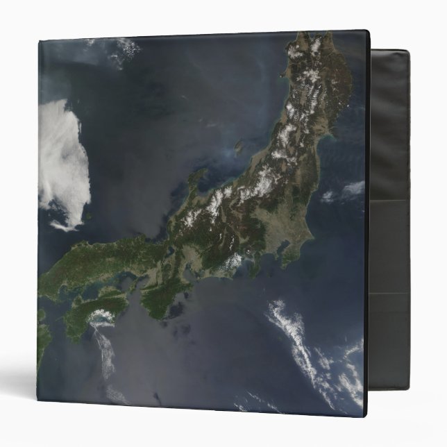 Japan's main island, Honshu Binder (Front/Inside)