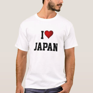 Japon : J'AIME LE T-shirt JAPON