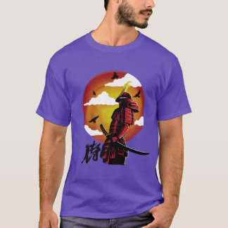Japon Samurai Samurai Sword Premium T-shirt Copie