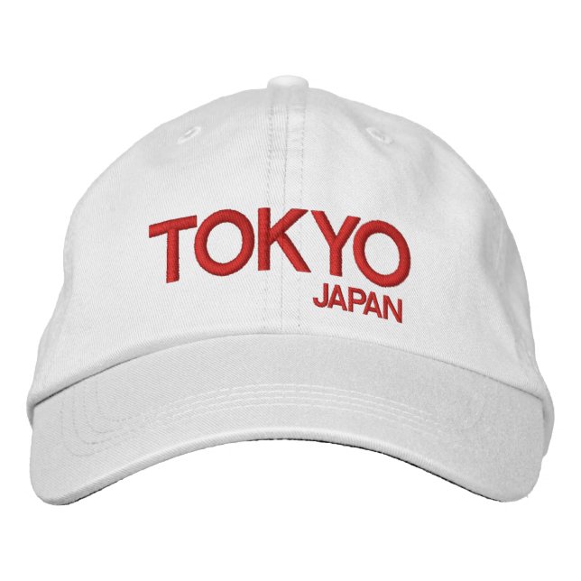 Japon - Tokyo Casquette ajustable (Devant)