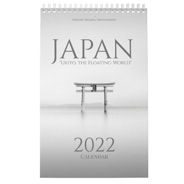 Japon. Ukiyo, le calendrier mondial flottant 2022 (Protection)