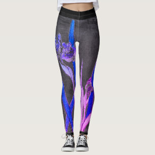 JAPONAIS IRIS Leggings NOIRS
