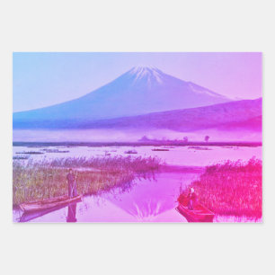 JAPONAIS MONTAGNE IMPRIMANTE Papier papier à envel