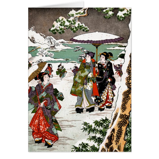 Japonais Snowscape (Devant)