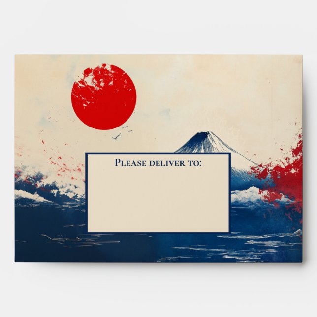 Japonesque Harmony with Fuji Envelope (Front)