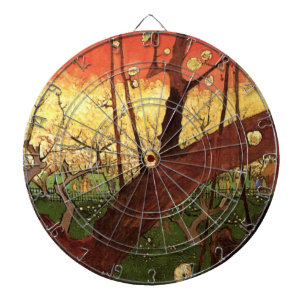 Japonism: Flowering Plum Tree by Vincent van Gogh Dartboard