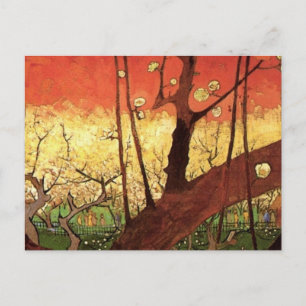 Japonism: Flowering Plum Tree by Vincent van Gogh Postcard