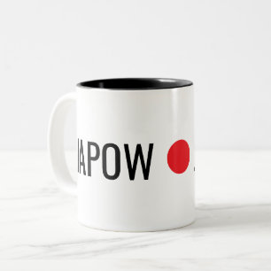 Japow Junkie  Two-Tone Coffee Mug
