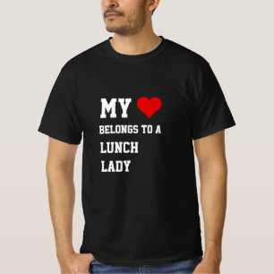 J'Appartiens À Un T-Shirt De Dame De Déjeuner