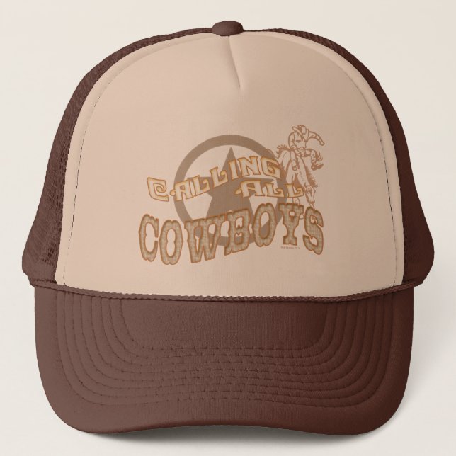 J'appelle le casquette de cowboys (Devant)