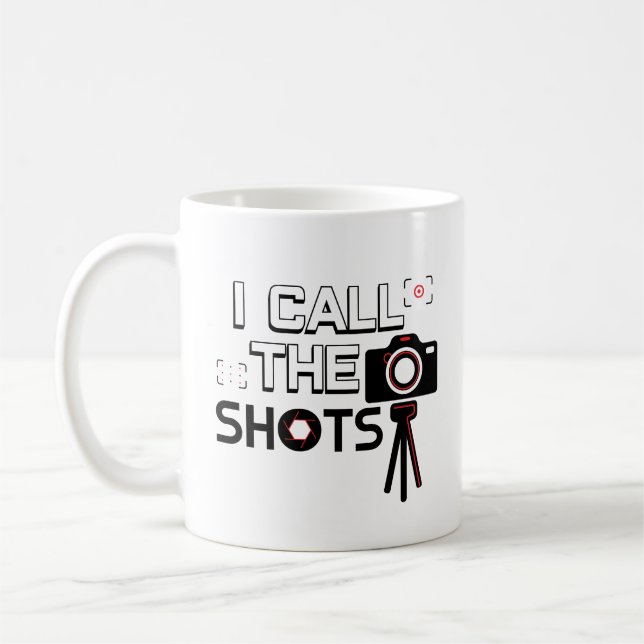 J'appelle les tirs tasse de café drôle de (Gauche)