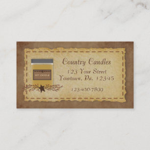 Jar Candle Business Card