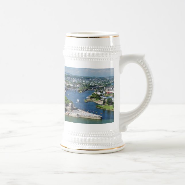 Jar German corner in Koblenz Beer Stein (Right)