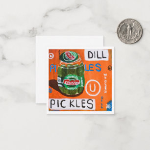 Jar of Pickles Card