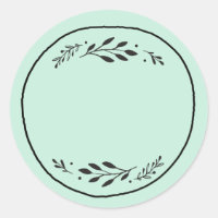 Jar / Spice Blank Sticker Label III