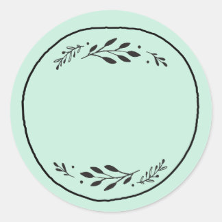 Jar / Spice Blank Sticker Label III