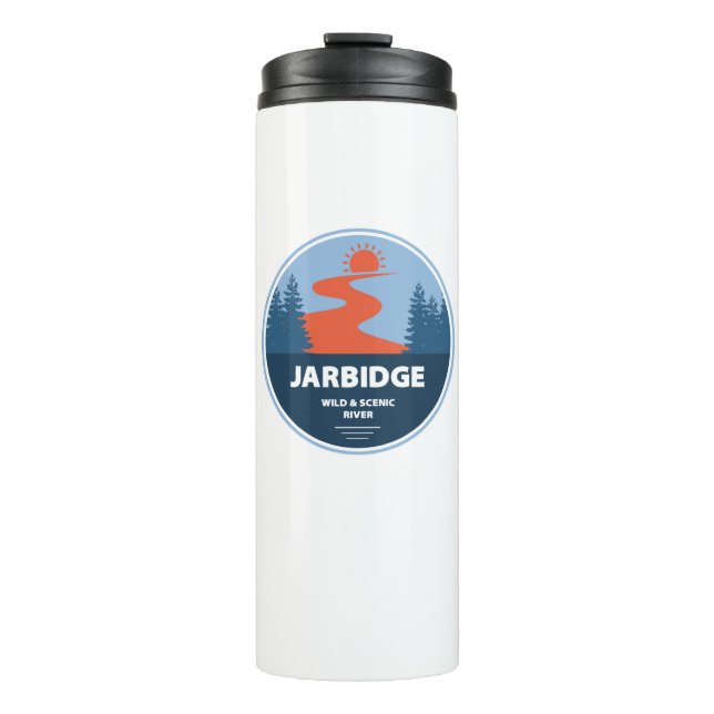 Jarbidge Wild And Scenic River Idaho Thermal Tumbler (Front)