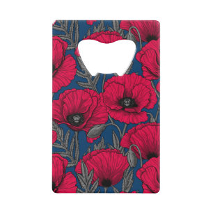 Jardin à pavot nocturne