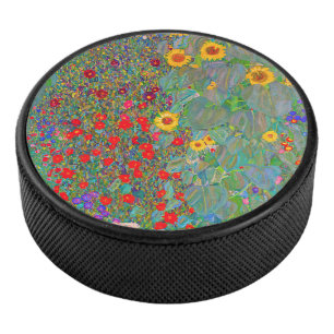 Jardin agricole de Gustav Klimt avec tournesols