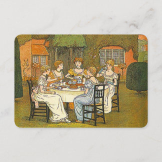 Jardin après-midi High Tea Women Invitation