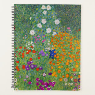 Jardin aux fleurs Gustav Klimt Art Vintage Art Nou