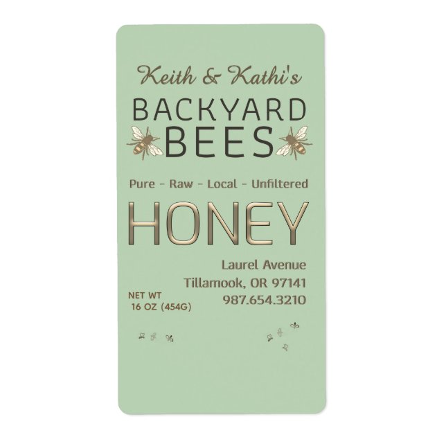 Jardin Bees Hives Petites abeilles Jardin Vert (Devant)