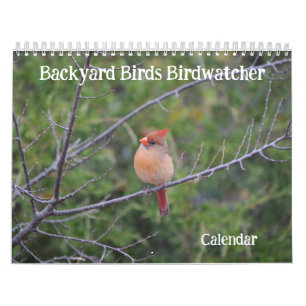 Jardin Birds Birdwatcher Calendrier