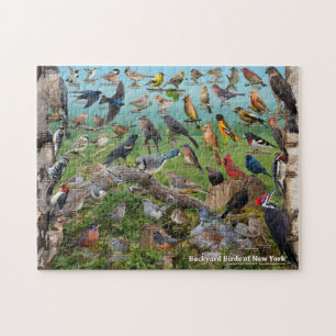 Jardin Birds of New York Puzzle