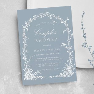 Jardin Botanique Arqué Invitation de Baby Shower C