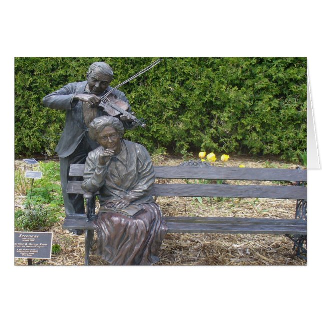 Jardin botanique de Serenade Elderly Couple (Devant horizontal)