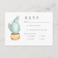 Jardin de Cactus | Aquarelle RSVP