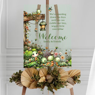Jardin de Chenille Mignonne Fête de Bienvenue pour