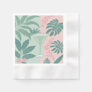 Jardín de Cóctel Napkin