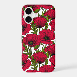 jardin de coquelicots rouges 2