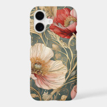 Jardin de corail en fleurs - Art nouveau botanique
