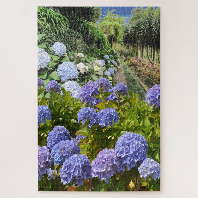 Jardin de fleurs d'Hydrangea Puzzle (Vertical)