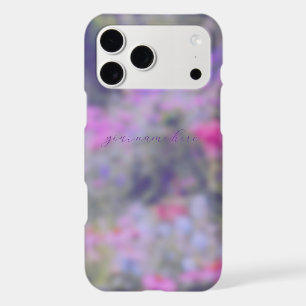 Jardin de fleurs en pleine floraison rose violet p