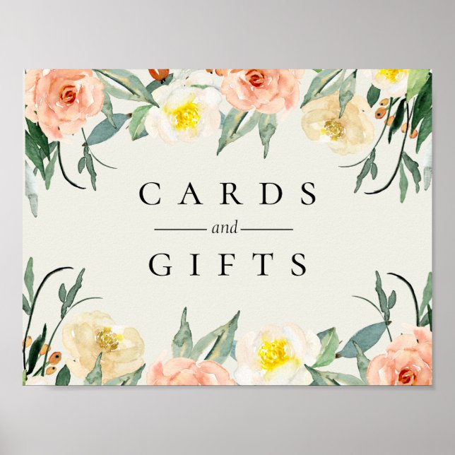 Jardin De Fleurs Wedding Sign (Front)