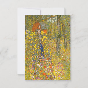 Jardin de la ferme Gustav Klimt avec carte Crucifi