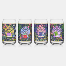 Jardin de la fête peut jeu de verre
