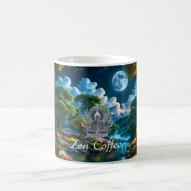 Jardin de la Mug nocturne calme (1) (Version Boudd (Centre)