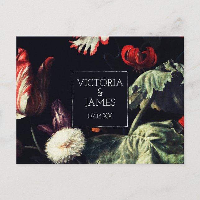 Jardin de minuit | Enregistrer la carte postale Da (Devant)