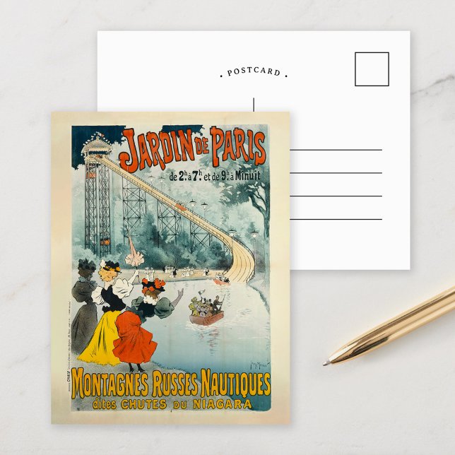 Jardin de Paris | Georges Meunier Postcard (Creator Uploaded)