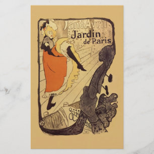 Jardin de Paris - Toulouse-Lautrec Stationery