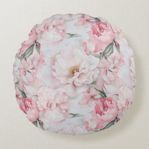 Jardin de pivoines vintage Coussin de lit – Douce