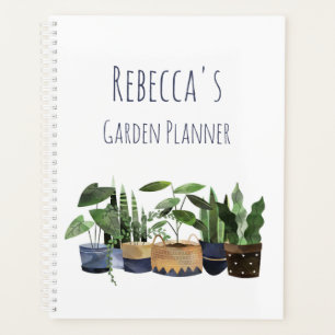 Jardin de plantes en pot et de cactus personnalisé